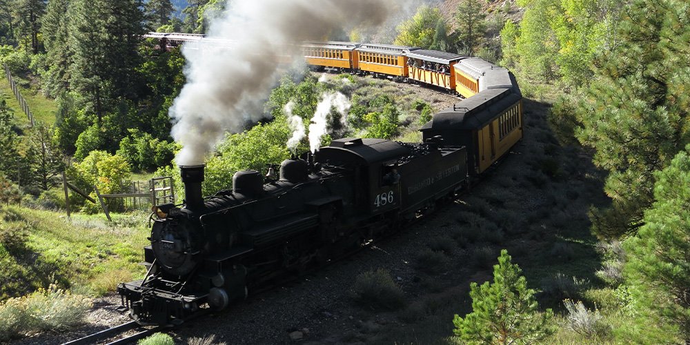 Silverton steam train